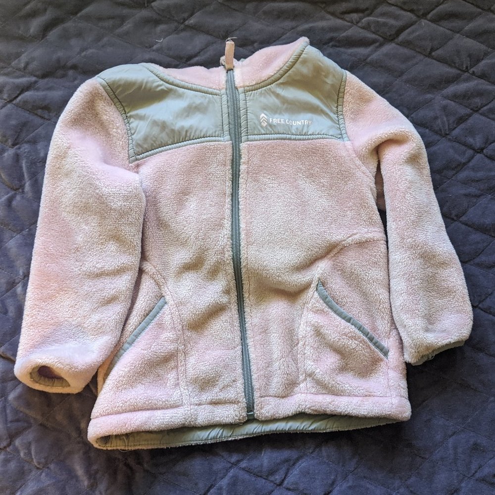 4T Free Country Soft Pink Coat